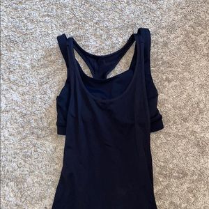 black lulu tank top